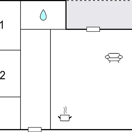 Pet Friendly In With Kitchen Holiday home
